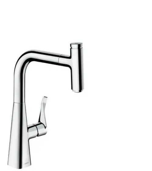 Hansgrohe HG Spültischmischer 240 Metris Select M71 Ausziehauslauf 1jet sBox steel, 73802800, Artikel in Kategorie